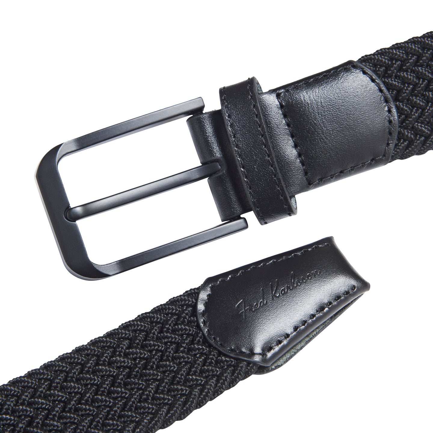 Performance Stretch Golf Belt - Midnight Black