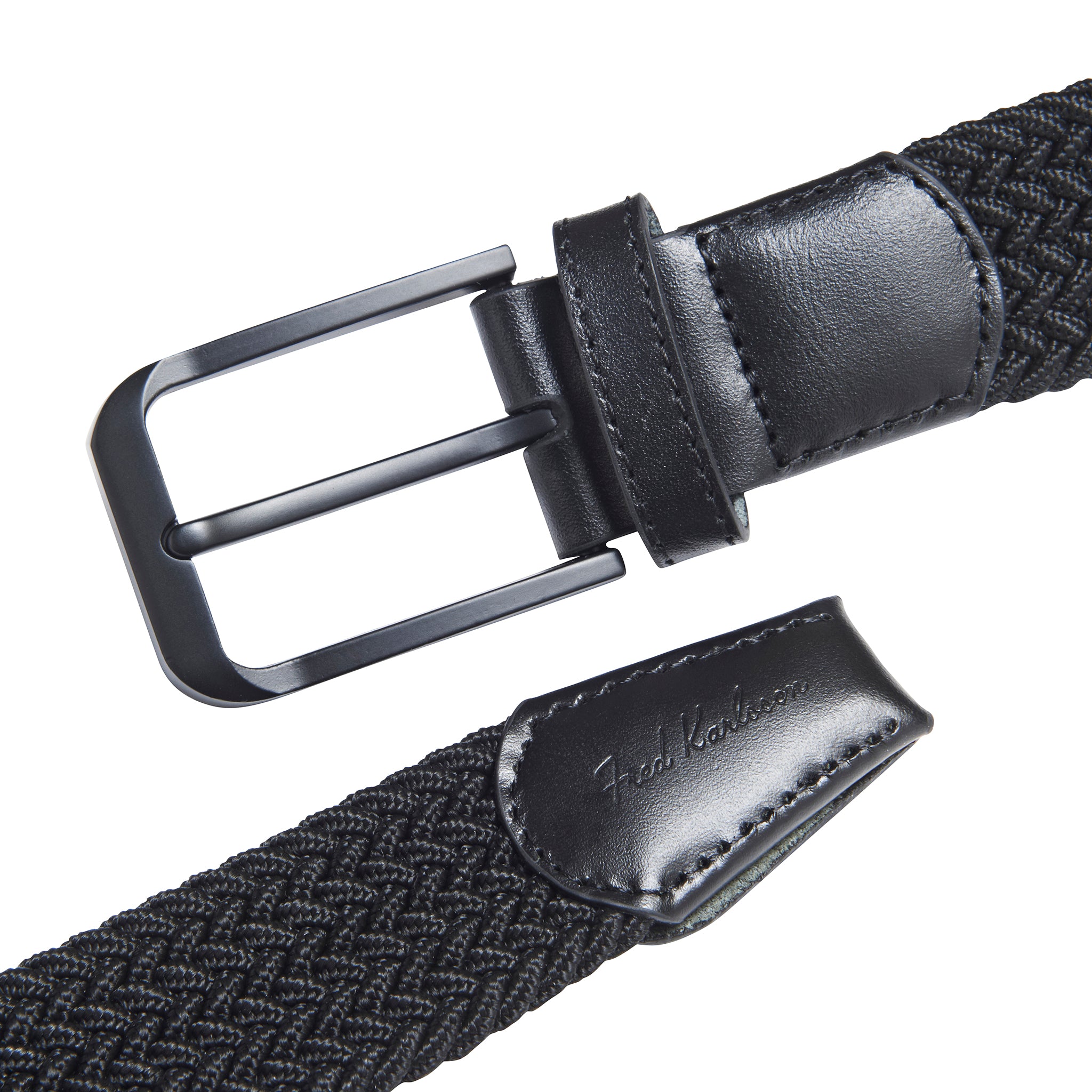 Performance Stretch Golf Belt - Midnight Black