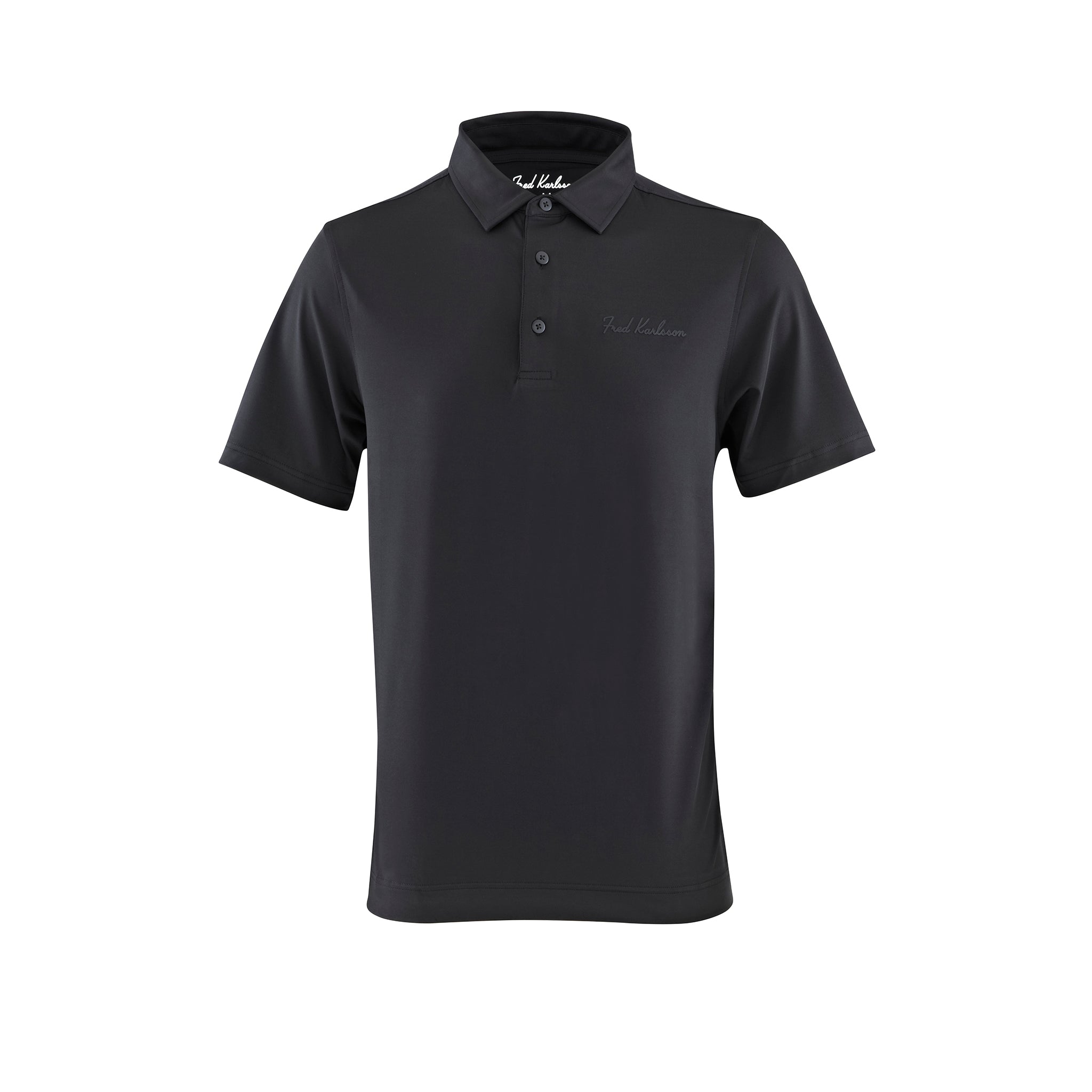 Technical Golf Polo Shirt - Carbon Black