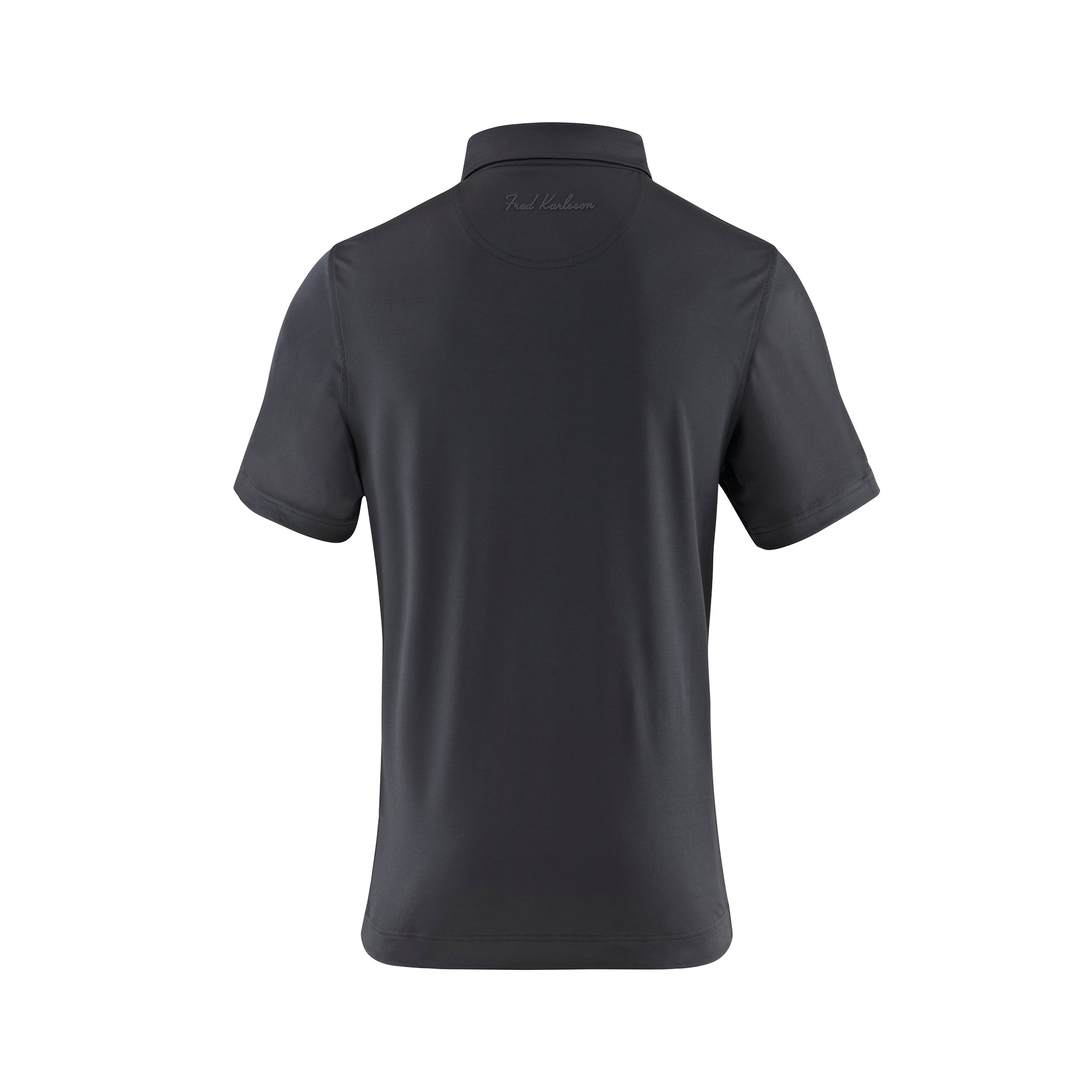 Technical Golf Polo Shirt - Carbon Black