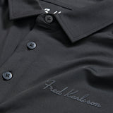 Technical Golf Polo Shirt - Carbon Black