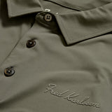 Technical Golf Polo Shirt - Moss Stone