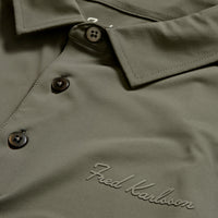 Technical Golf Polo Shirt - Moss Stone
