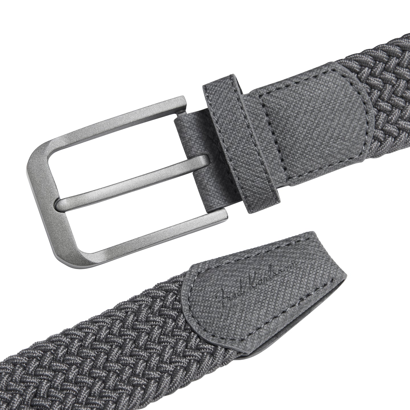 Performance Stretch Belt - Graphite Grey