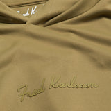 Performance Hoodie - Khaki Moss