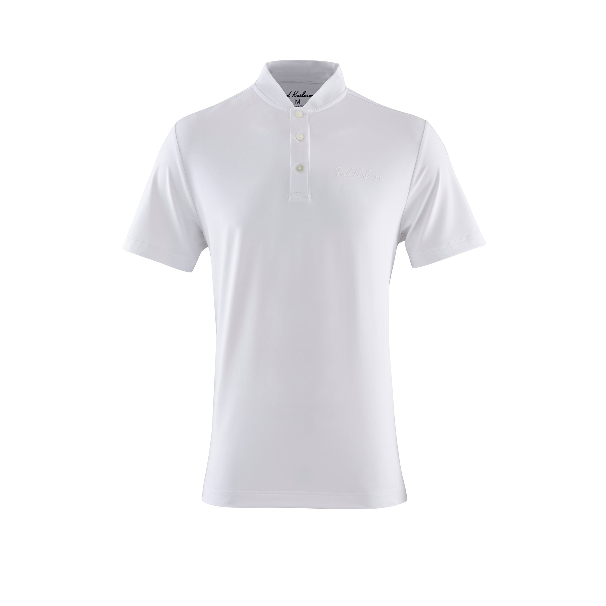 Technical Golf Blade Shirt - Clubhouse White