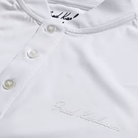 Technical Golf Blade Shirt - Clubhouse White